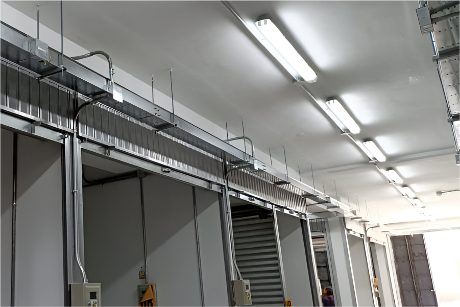 Montaje de Bandejas para Sistema Electrico